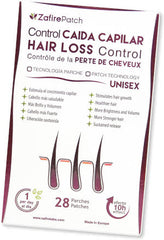 28 Patchs Zafire Labs anti-chute et anti-sébum pour cheveux