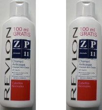 ZP11 Antipelliculaire cheveux normaux Pack de 2 Flacons de 400 m
